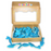 CandiExotics Blue Raspberry Dolphin Shaped Gummy Candies Fruit Flavored Jelly Candy Kraft Gift Box (500gm)