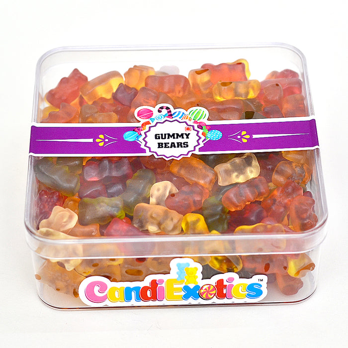 CandiExotics Gummy Bear Mix Candy - Fruit Flavored Jelly Candy Perfect for Kids and Adults alike (500gm)