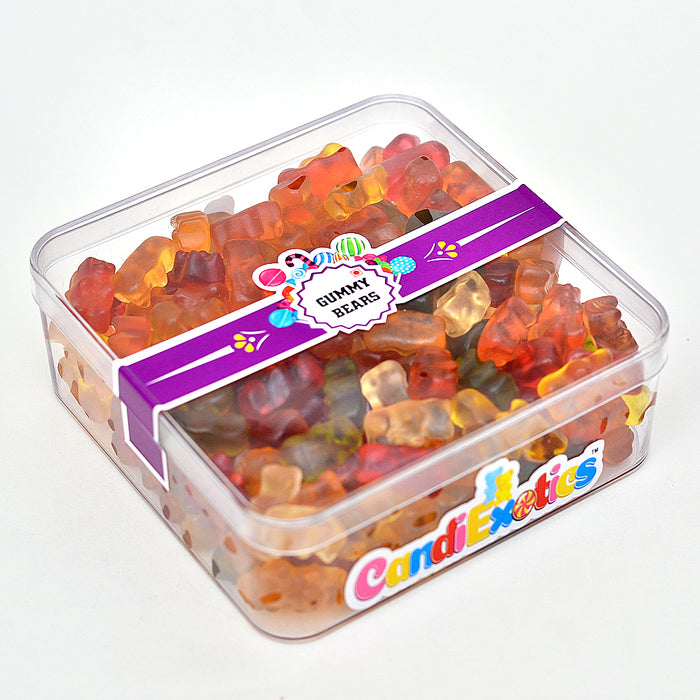 CandiExotics Gummy Bear Mix Candy - Fruit Flavored Jelly Candy Perfect for Kids and Adults alike (500gm)