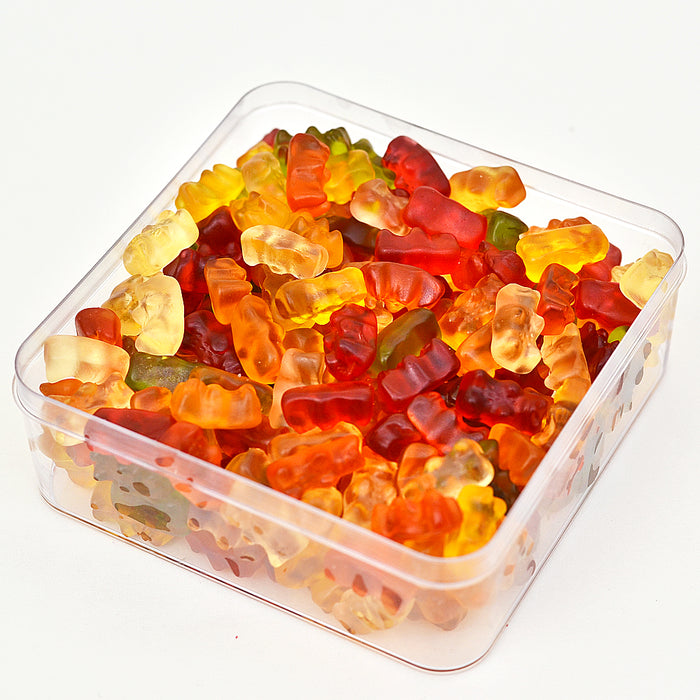 CandiExotics Gummy Bear Mix Candy - Fruit Flavored Jelly Candy Perfect for Kids and Adults alike (500gm)