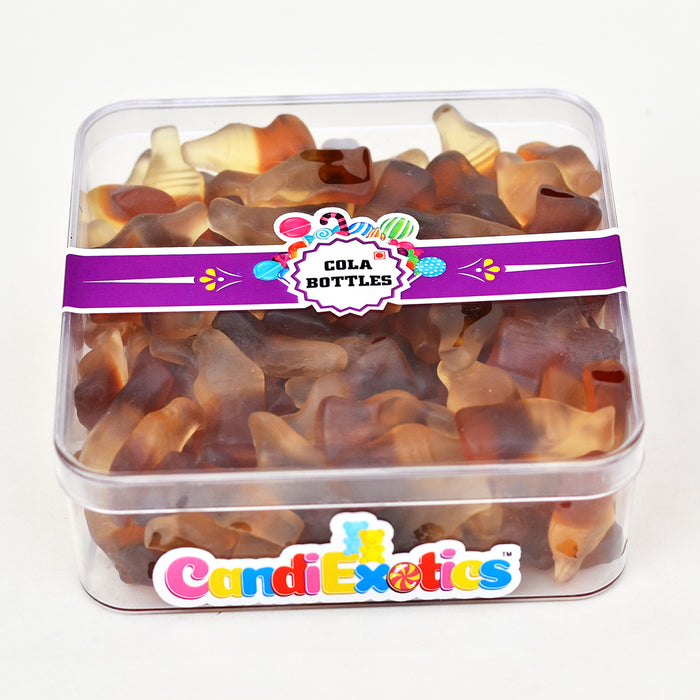 CandiExotics Cola Bottle Shaped Gummy Candies Unique Jelly Candy Irresistible Flavor Perfect for Kids and Adults alike (500gm)