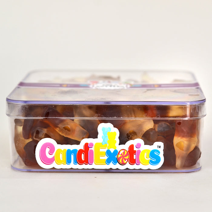 CandiExotics Cola Bottle Shaped Gummy Candies Unique Jelly Candy Irresistible Flavor Perfect for Kids and Adults alike (500gm)