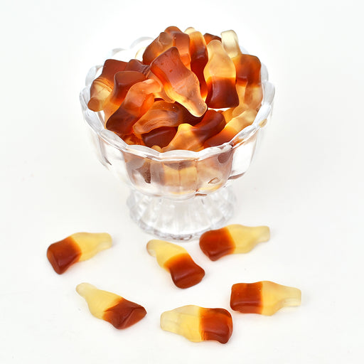 CandiExotics Cola Bottle Shaped Gummy Candies Unique Jelly Candy Irresistible Flavor Perfect for Kids and Adults alike (250gm)