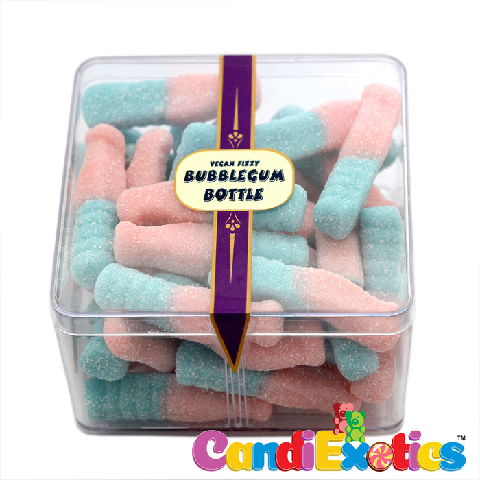 CandiExotics Gummy Candies - Veg Fizzy Bubblegum Bottle Gummy Jelly Candy Perfect for Kids and Adults alike (250gm)