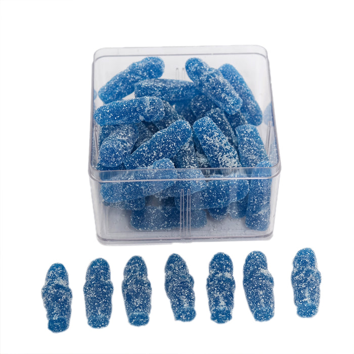 CandiExotics Gummy Candies - Vegan Sour Blueberry Babies Jelly Candy - Fruit Flavored Perfect for Kids and Adults alike (250gm)