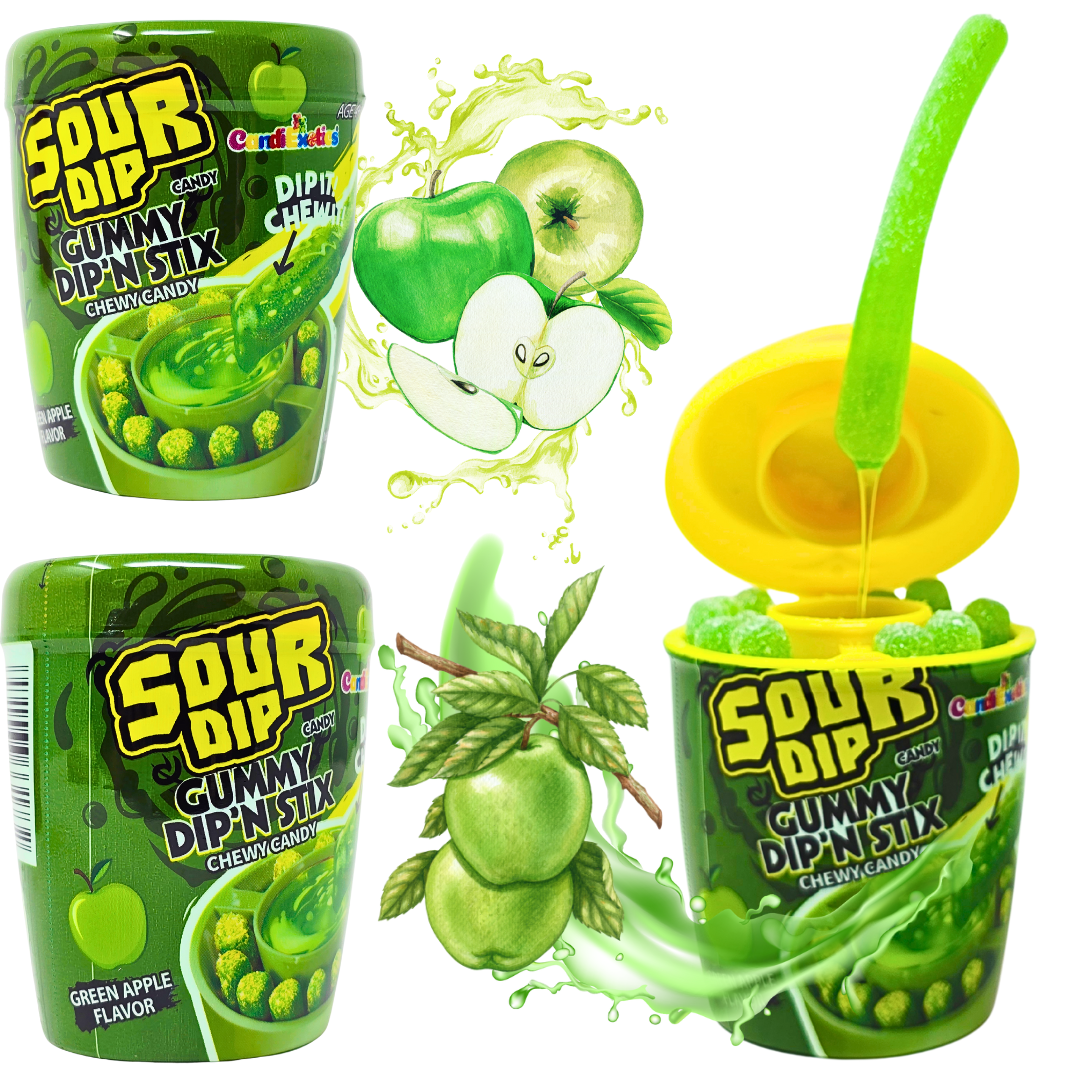 10 GreenApple Sour Juicy Dip - Image 1