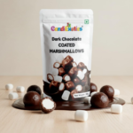 Dark Chocolate Coated Marshmallow Candy
