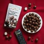 Dark Chocolate Coated Marshmallow Candy - Image 2