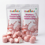 Strawberry Chocolate Coated Marshmallow